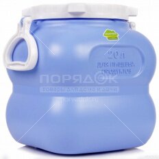 Канистра - бочка 20л прямоуг. с ручками Гранде Мартика