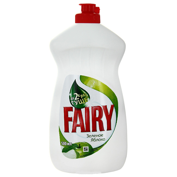Средство для мытья посуды Fairy "Зеленое яблоко" 450мл